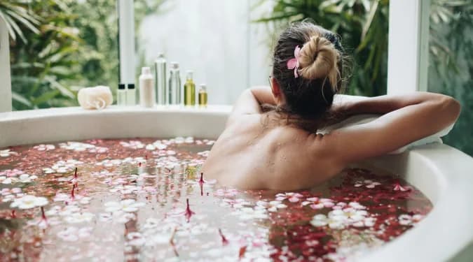 Ambiente de spa aconchegante