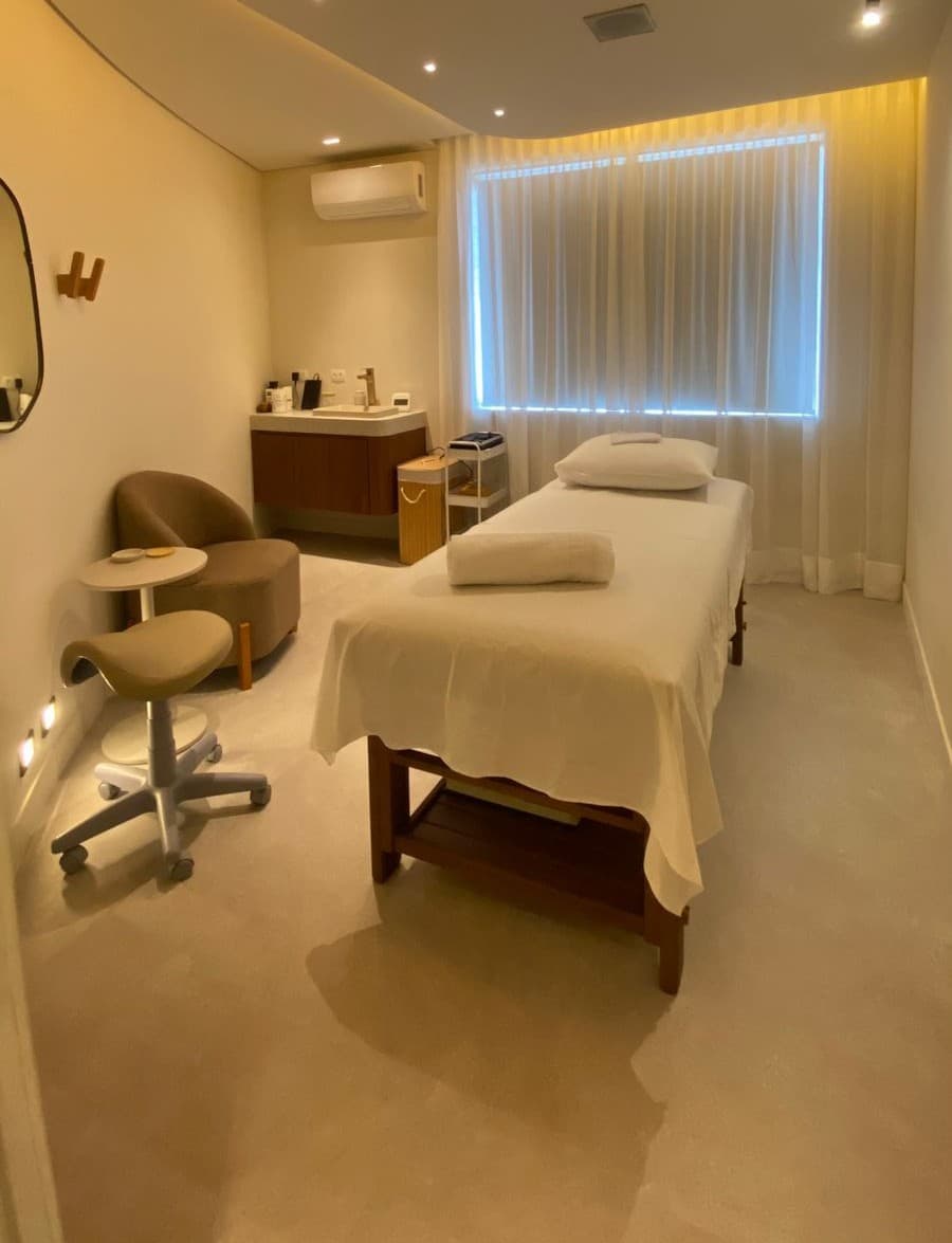 Ambiente de spa aconchegante